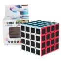 Z-Cube 4x4x4 with black carbon-fibre stickers