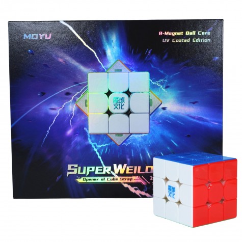 MoYu Super Weilong Maglev 3x3 8-Magnet Ball Core UV
