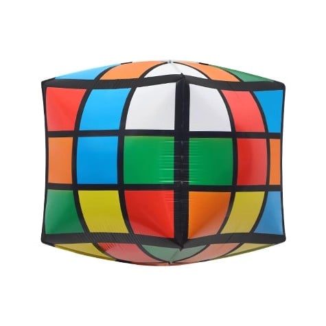 Cube Pattern Balloon 35cm