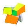 DianSheng Magnetic Squished 2x2